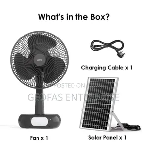 Oraimo Solarfan 4400mah Solar Powered Fan