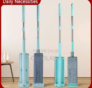 Floor Mop - Floor Cleaning Self Wrinking Mop- 2 Spare Parts