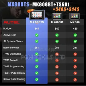 Autel Maxicheck Mx808s-Ts TPMS