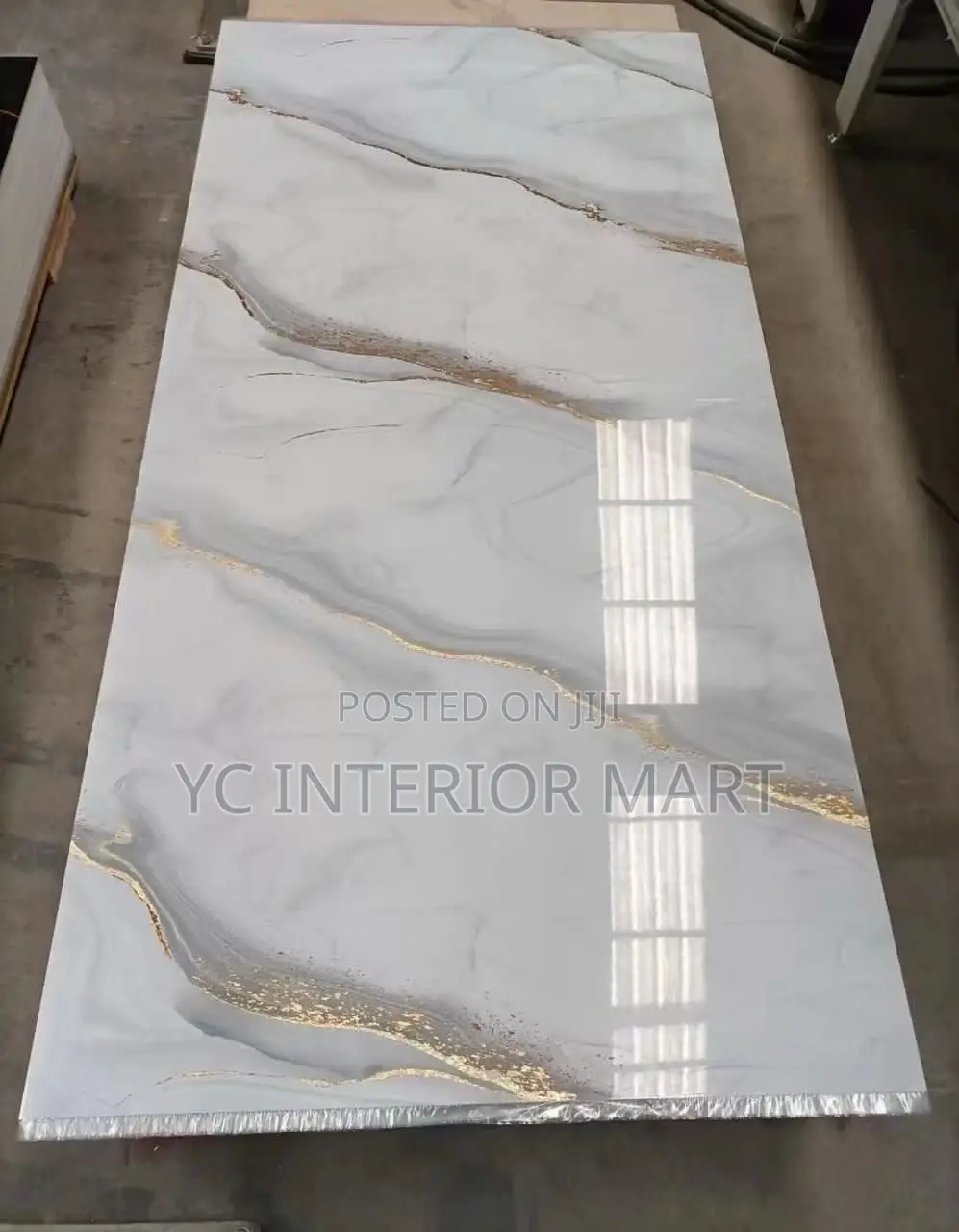 Glossy Uv Marble 4by9(Ft)