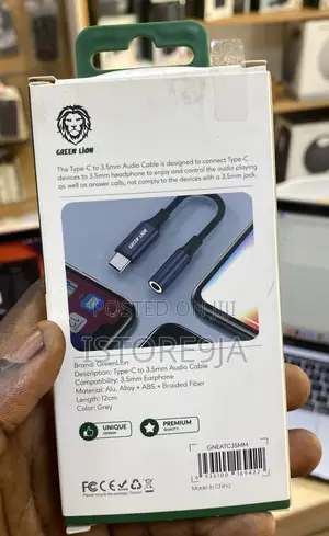 Green Lion Earphones Adapter