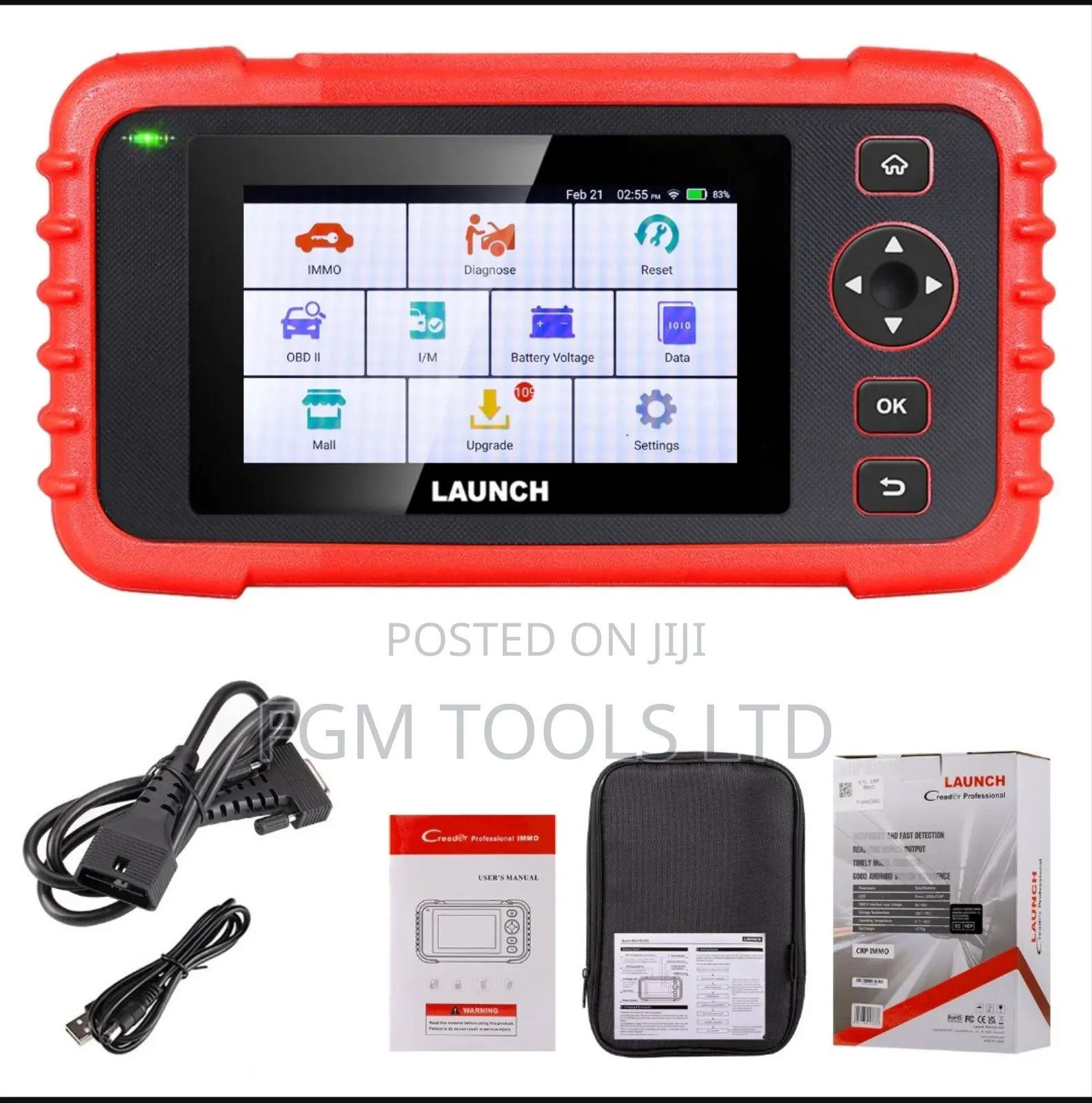 Launch CRP Immo Key Programming Tool
