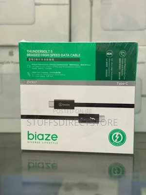 Blaze Thunderbolt 5 120gbps High-Speed Braided Cable 1.5m
