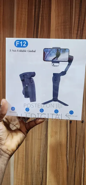 F12 3 Axis Foldable Phone Gimbal