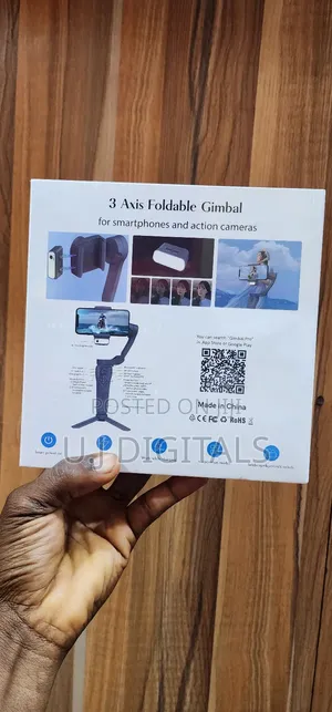 F12 3 Axis Foldable Phone Gimbal