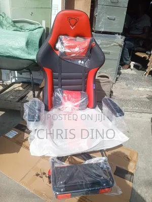 Gaming Chair Red and Black Color