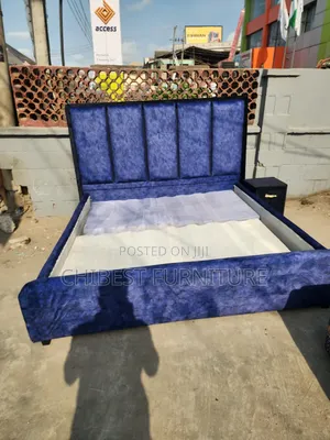 Padded Ulphostery King Size Bed.
