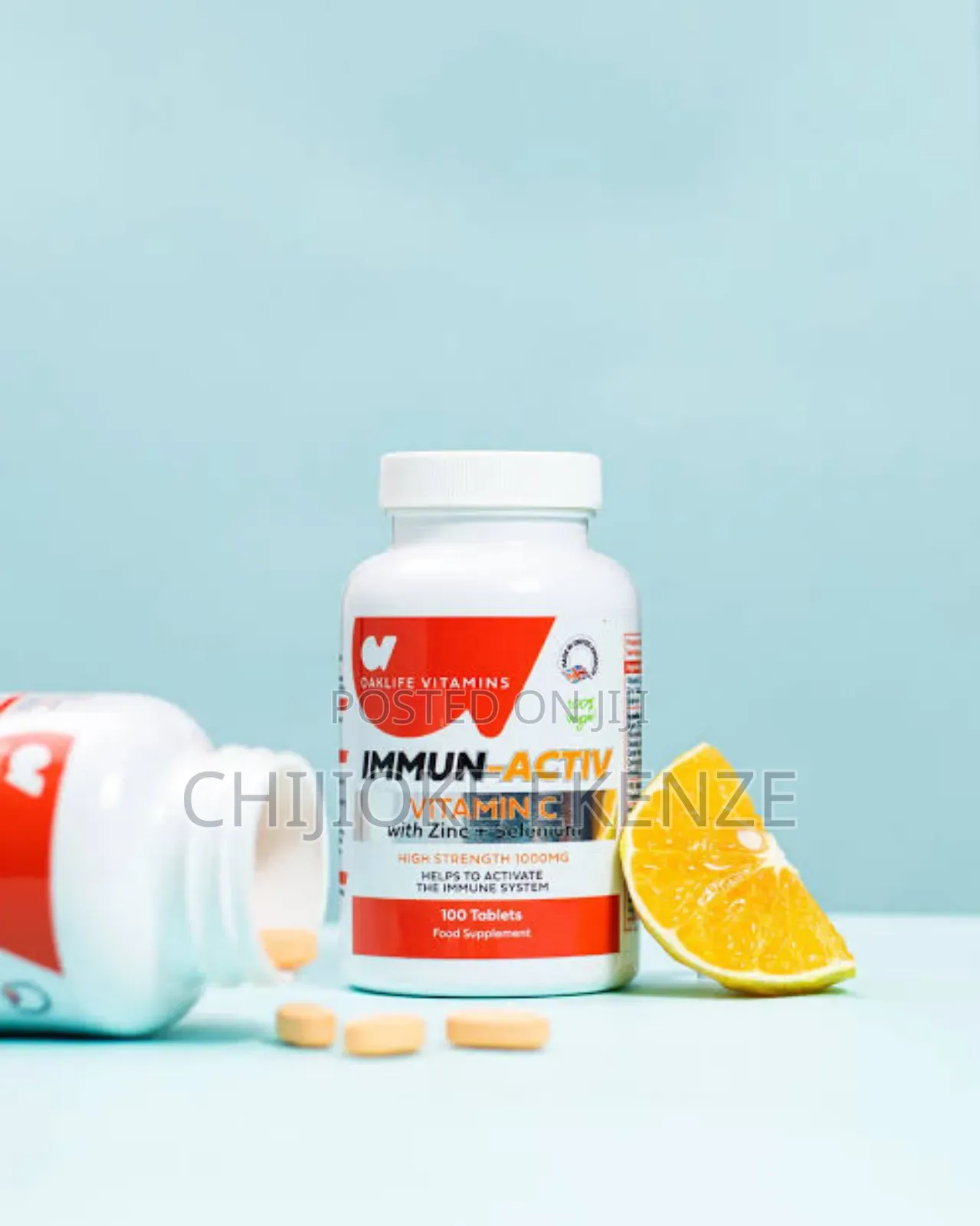Immun-Active Vit C + Zinc + Selenium X 100 Tablets
