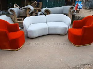 Curved Sofa and Singles