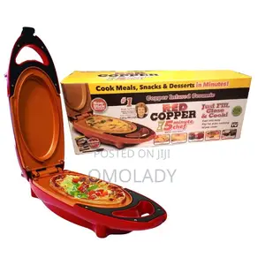 Red Copper 5-Minute Chef Electric Meal Cooker