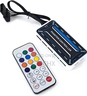 10+2 Port 6pin RGB Fan Controller With Remote