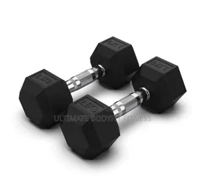 Brand New 2.5kg Rubber Hexgon Dumbbell
