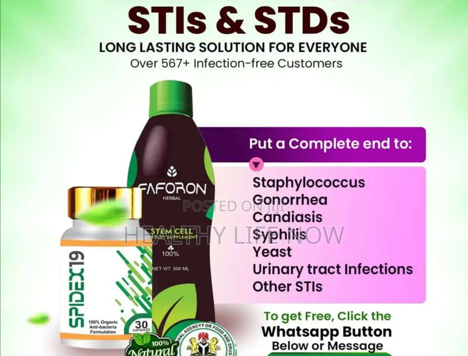 Sti and STD Herbal Solution