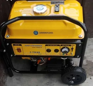 Original 4kva Hustler Thermocool Gen Silent Noisy  Copper