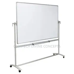 Magnetic White Board 4ft By 4ft With Stand