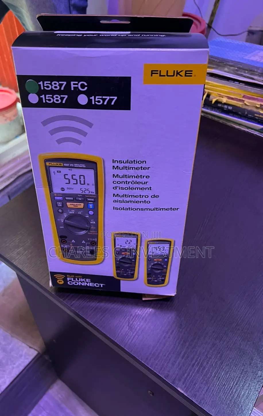 Fluke 1587fc Insulation Multimeter