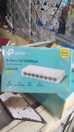 Tp-Link 8 Port 10/100mbps Desktop Switch Tl-Sf1008