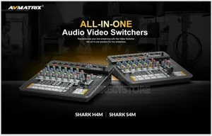 Shark H4m/S4m-4-Ch Audio Video Switcher