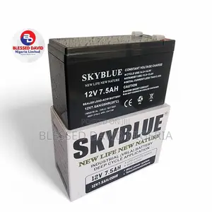 Skyblue 12v 7.5ah Rechargeable Fan Replacement Battery