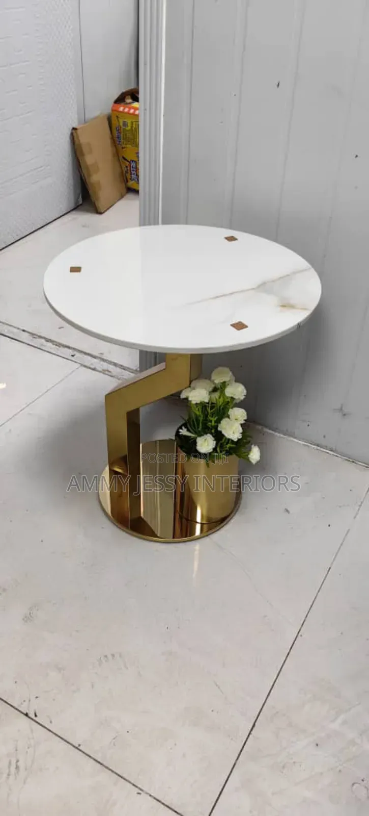 Side Stool Table