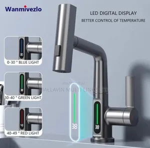 Pullout Digital Faucet