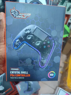 Porodo Gaming Pdx629 Crystal Shell Wireless Ps4 Controller