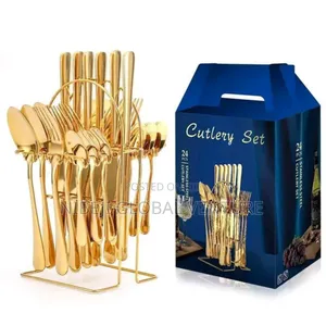 24pics Cutlery Set
