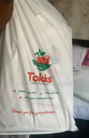 Custom Store Shopping Poly Nylon Bags Branding, Supermarkets