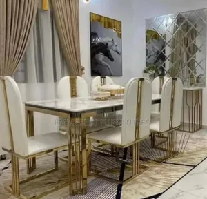 Golden Design Quality Dinning Set.