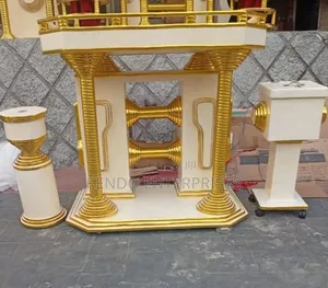Pulpit for Morden Church, Flower Vase and Tithe Box