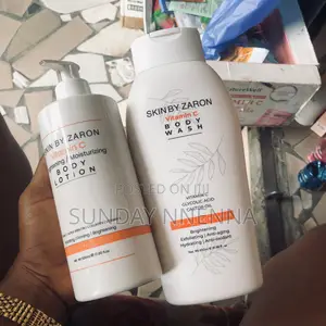 Skin by Zaron Vitamin C Lotion and Body Wash Set