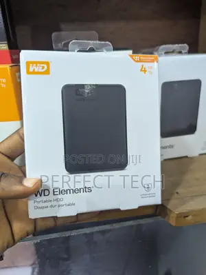 Wd 4tb Elements Portable Ext Hard Drive for Windows Pc Mac
