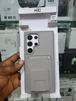 Samsung S24 Ultra Case With a Card Holder and Kickstand