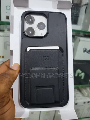 Leather Case With Card Holder for iPhone 14,15 Pro Max
