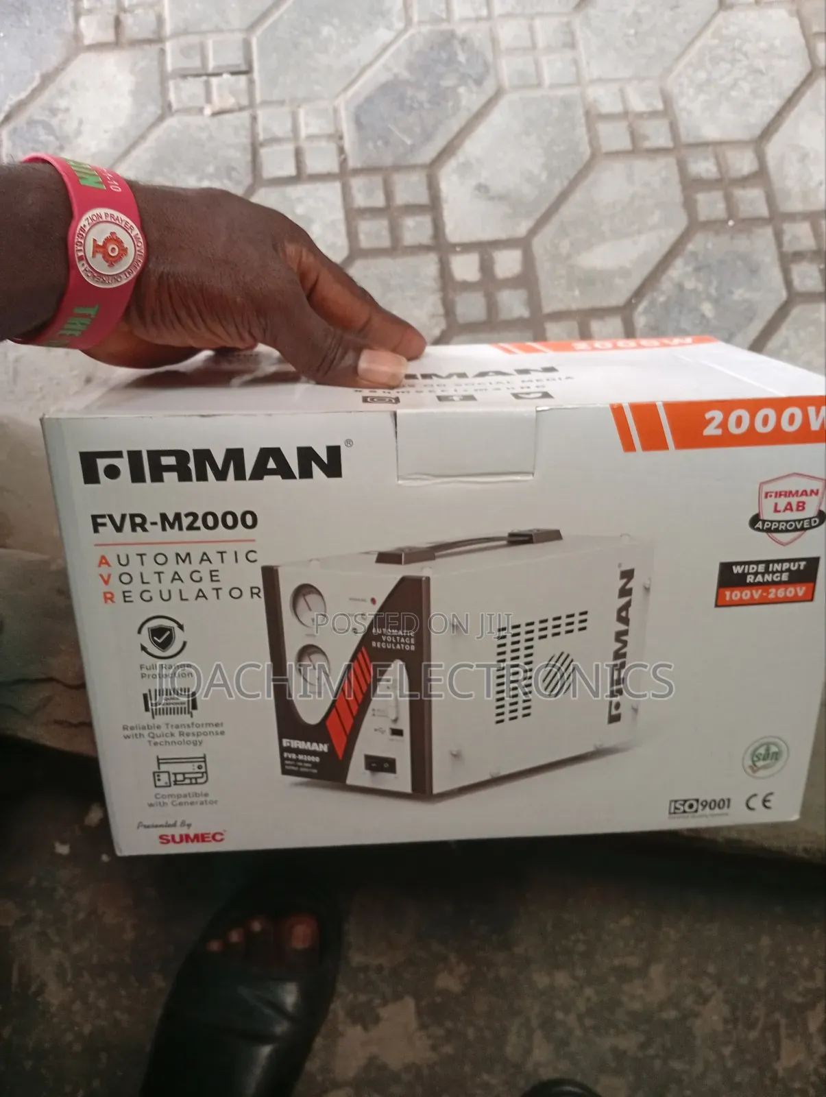 Fireman 2000w Stabilizer