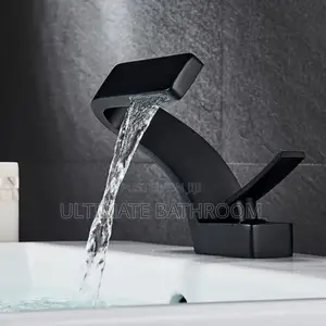 Elegant Black Basin Mixer Tap