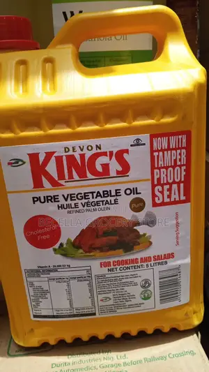 King's Pure Vegetable Oil 4×5litres