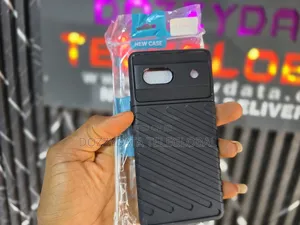 Google Pixel 7a Black Back Phone Case