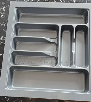 Original Grey Plastic Spoon Organiser Tray