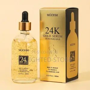  Gold Serum With Retinol,Vitamin E and Hyaluronic 100ml