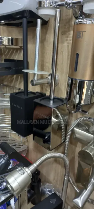 Square Toilet Brush and Holder