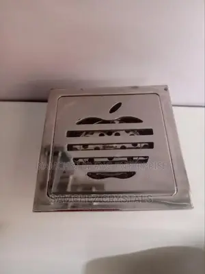 Square Stainless Steel Floor Drain - Apple Grate
