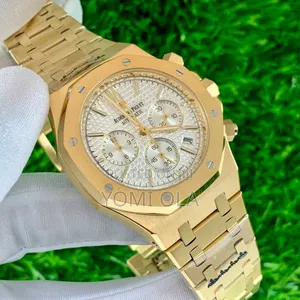 Audemars Piguet Chronograph Yellow Gold Swiss Wristwatch