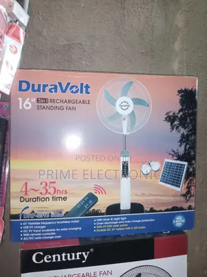 Duravovlt Rechargeable Fan 16"