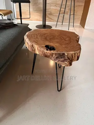 Rustic Live Edge Wooden Table
