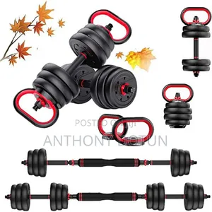 50kg 6in1 Anti Rust Adjustable Dumbbell