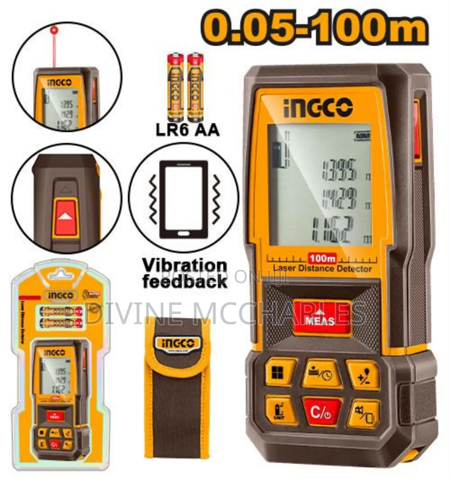 Hldd1008 Laser Distance Tape