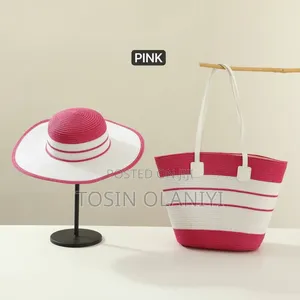 Beautiful Beach Hat and Bag Combo