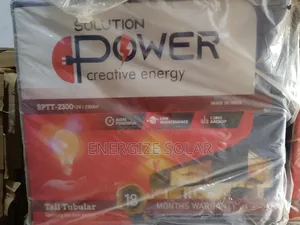 12v 230a Solution Power Tubular Battery (18 Months Warranty)