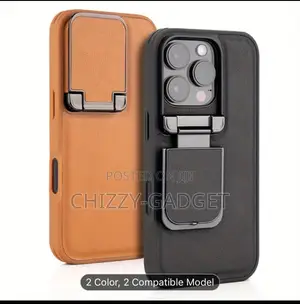 Leather Case for iPhone 15pro Max,16 Pro Max Magsafe Stand